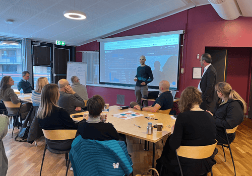 Mads presenterer 